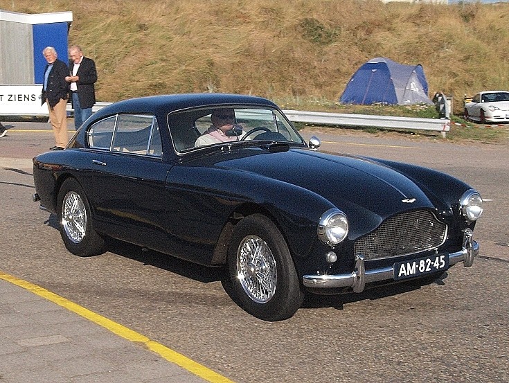 AstonMartin Dutch registration AM8245 at the'Nationaal Oldtimer 