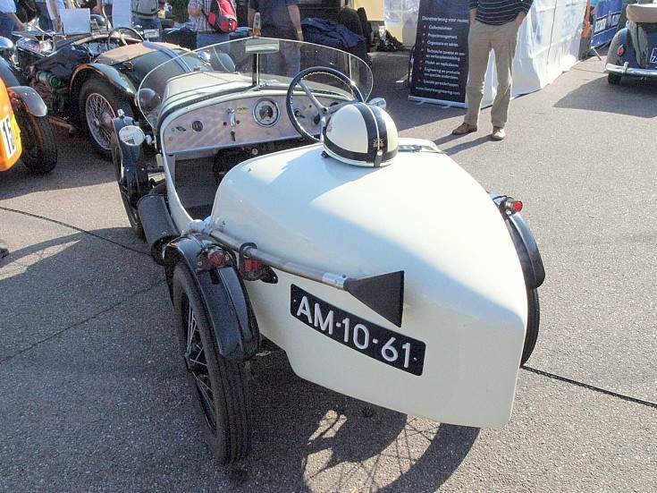 1939 Austin Seven Brooklands Dutch registration AM1061 at the'Nationaal
