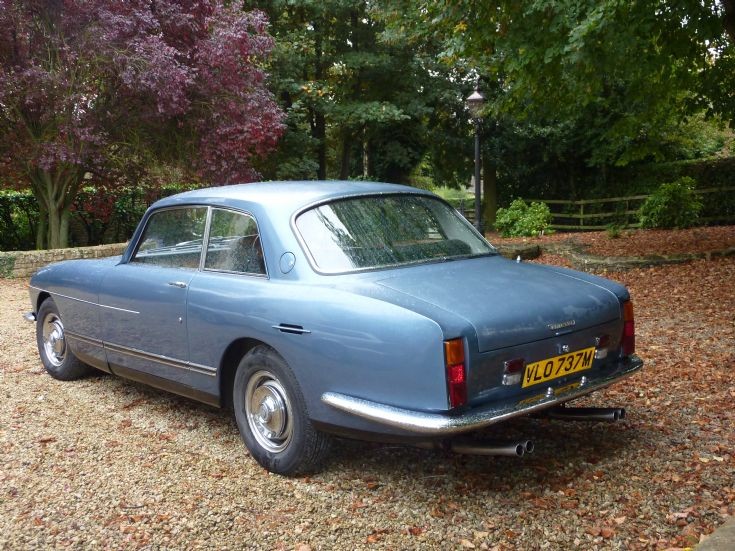 Classic and Vintage Cars  Rear view of Bristol 411