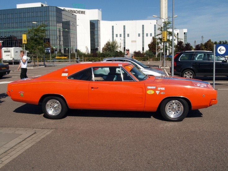 Orange Dodge Charger