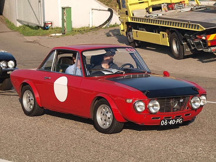 Lancia FULVIA Coupe RALLYE 16 HF Dutch registration 0640PG seen at the 