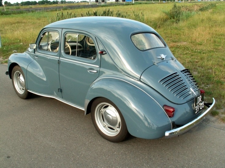 Photo of a Renault 4CV The 4CV was in production between 1947 and 1961