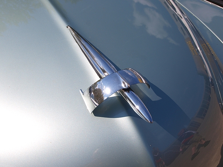 Mascot / ornament of a Mercury 8