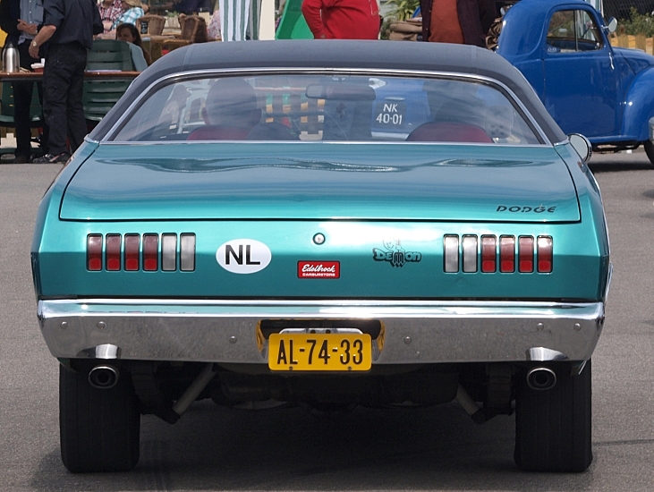 Rear view of a Demon