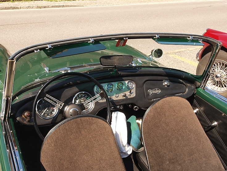 Dashboard of a Daimler England