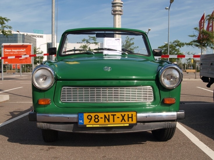 Front view of Trabant