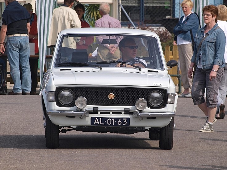 Fiat 128 Rally 1971 Dutch licence registration AL0163