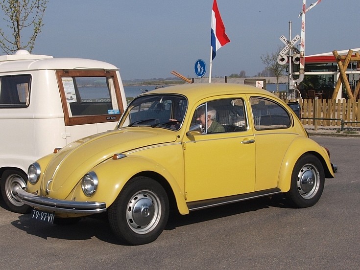 Volkswagen Kever Beetle 1973 Dutch licence registration 7997VT