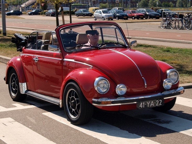 1976 Red Volkswagen Cabriolet