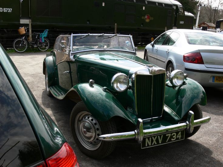 MG at Staverton