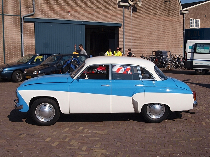 Wartburg 311 1955 Dutch licence registration DL5484
