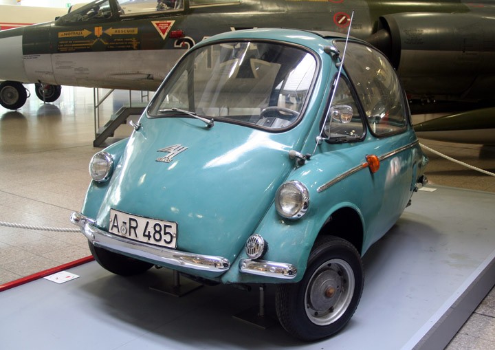 In October 1956 aircraft designer Ernst Heinkel introduced the Kabine 153