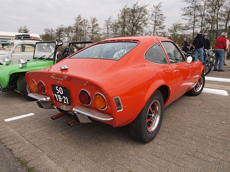 Opel GT 1973 Dutch licence