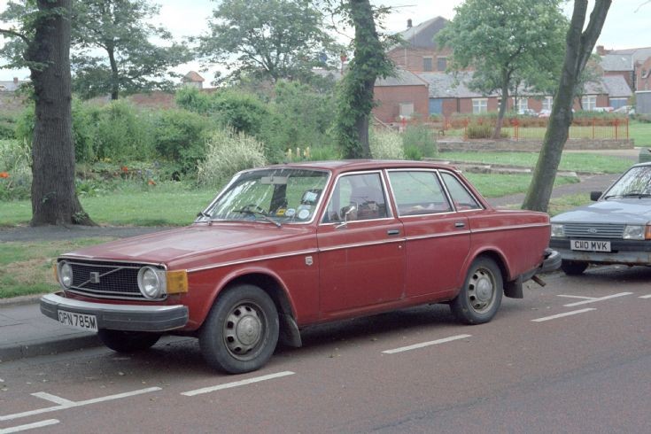 This Volvo 144 was seen in Whitley Bay Tyne and Wear North East England 