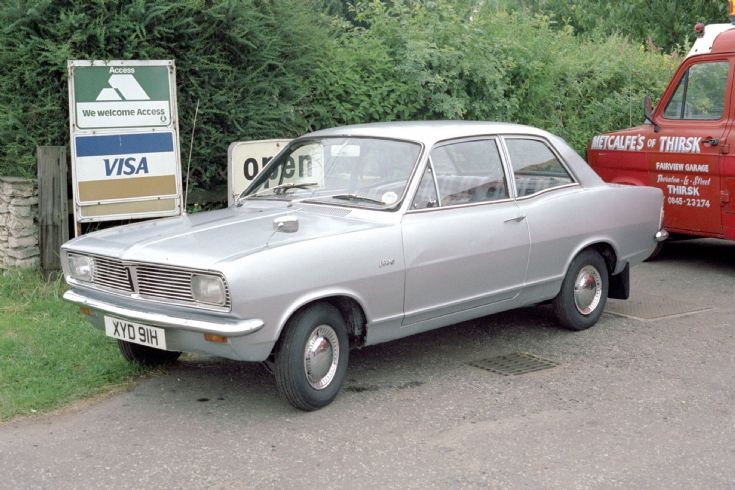 This smart Vauxhall Viva HB was seen at Metcalfe's Garage at Thirsk in North