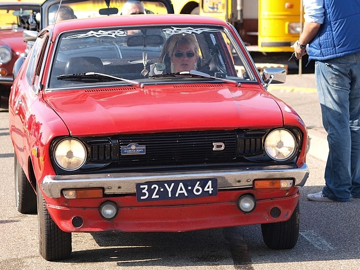 1976 Red Datsun 120 Y