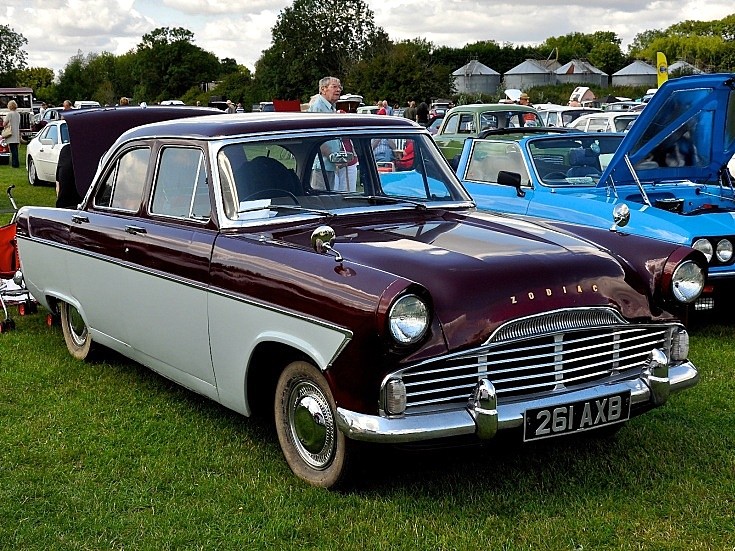 Classic and Vintage Cars  Ford Zodiac at Classic Car Show