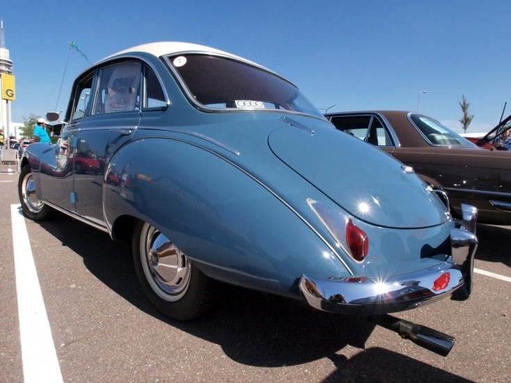 Rear view of Auto Union 1000 S