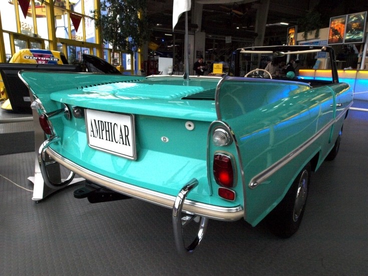 Rear view of Amphicar (Eurocar)