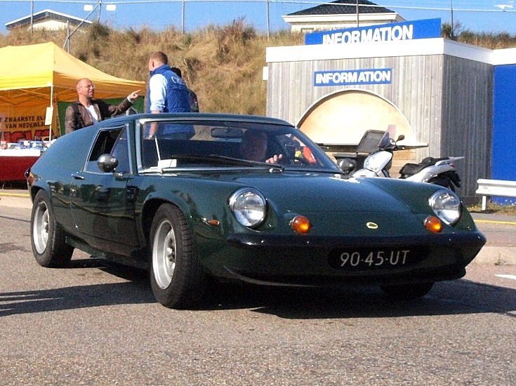 Dark Green 1973 Lotus Europa S2