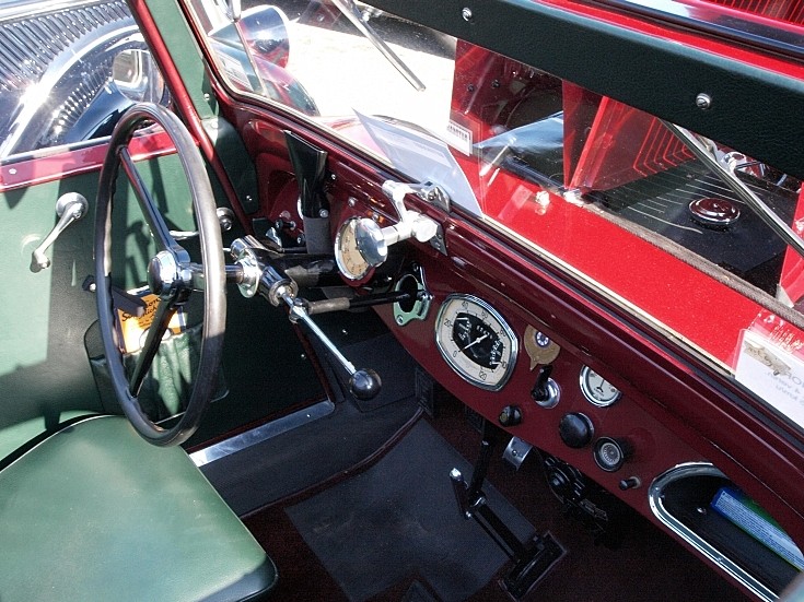 Interior of unknown oldtimer 