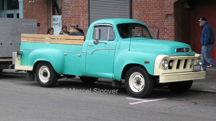Studebaker pickup truck San Francisco