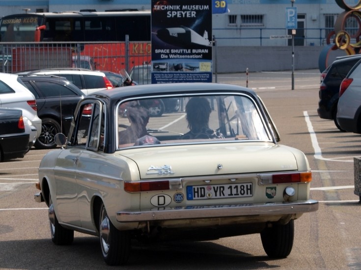 Audi 60 on the road