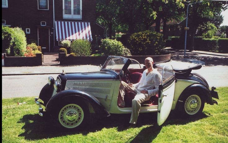 DKW F8 1940 2 pers. Baur carrosserie 