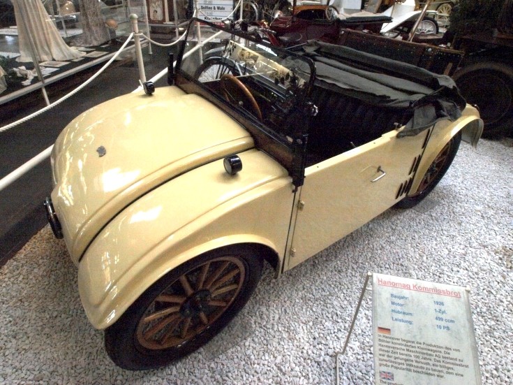 Open two seater convertible