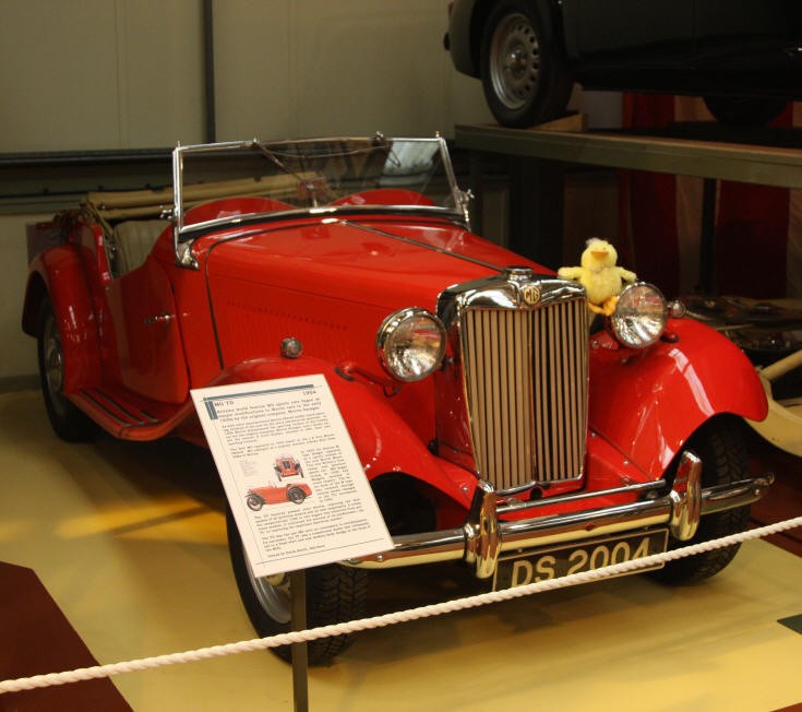 MG TD in museum