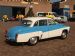 Blue and white Wartburg