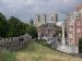 A section of York City Wall and the Minster