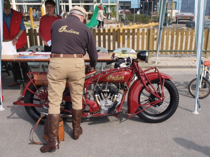 All in Indian Scout style