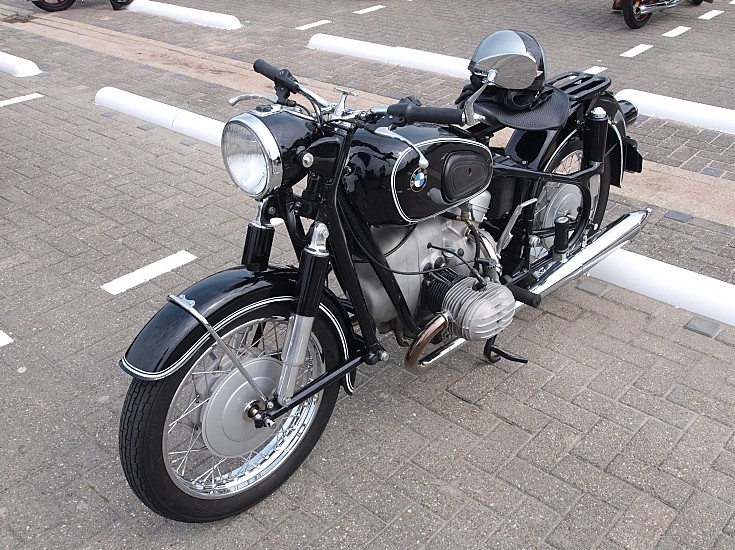 1968 black BMW R50/2 classic