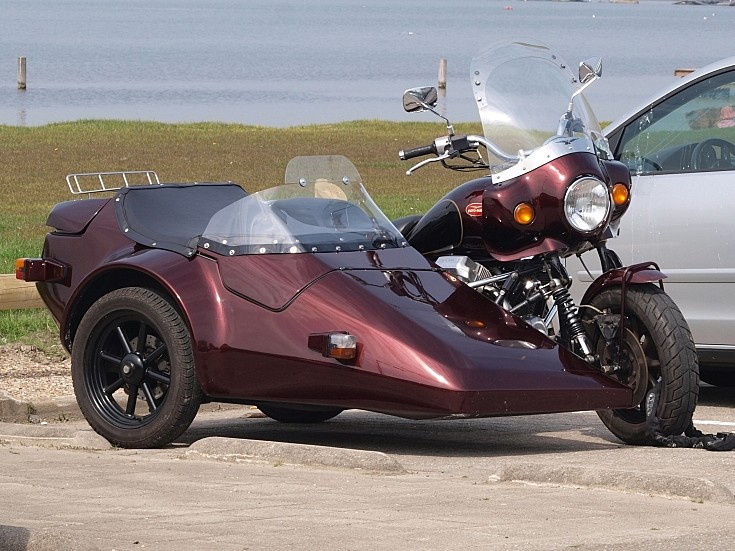 Moto Guzzi with side car