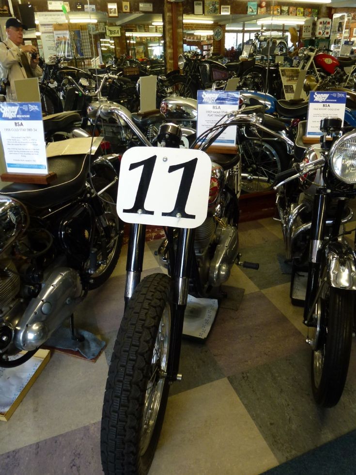 1957 BSA Gold Star Flat Tracker