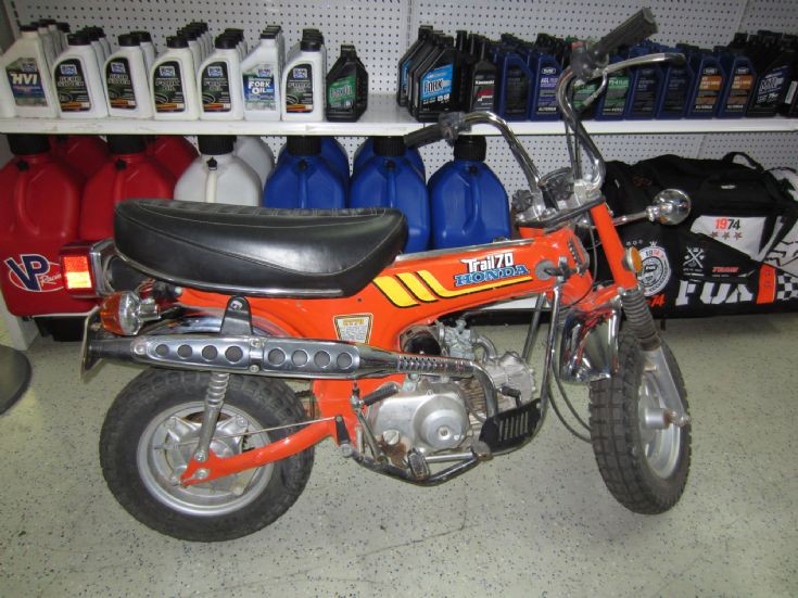 Honda trail 70 motor cycle #4