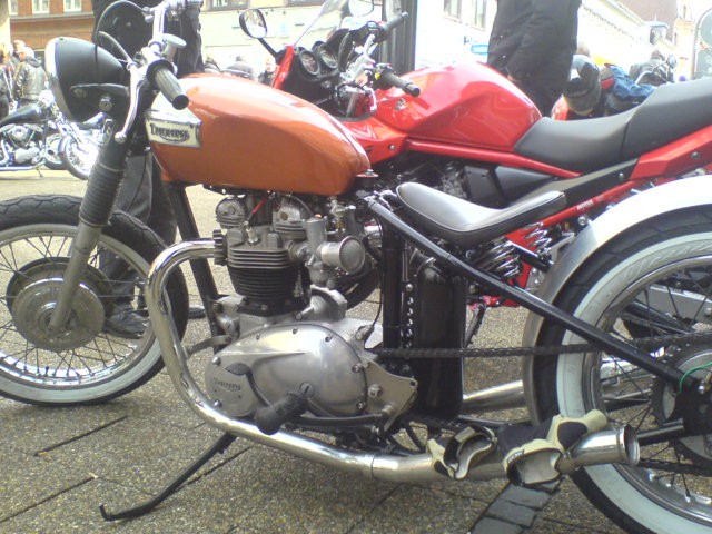 Triumph motorcycle