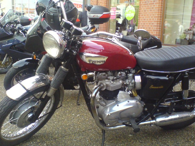 Triumph Bonneville in Denmark