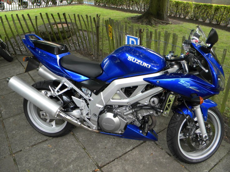 A 'naked' bike - Suzuki SV1000S