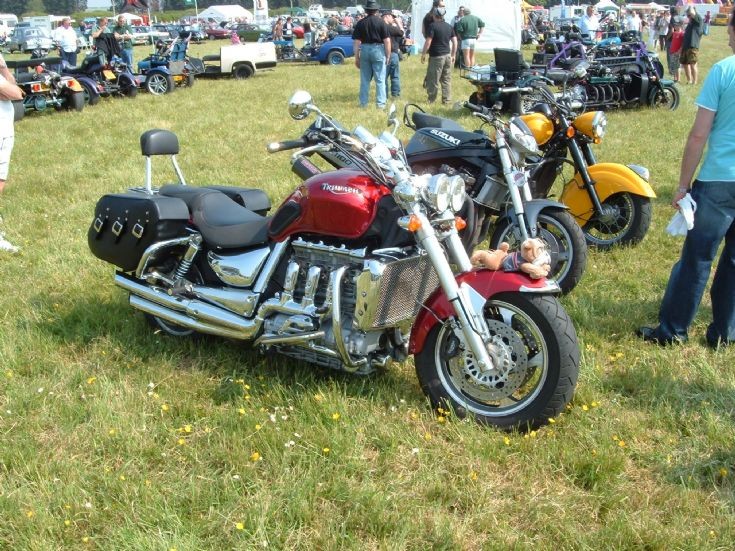 Triumph on Isle of Wight