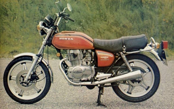 1984 Honda hawk #3