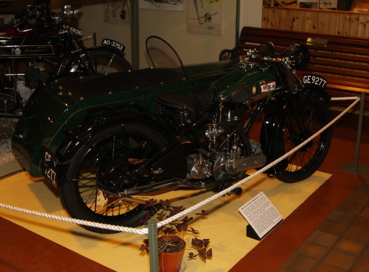 Racing green BSA