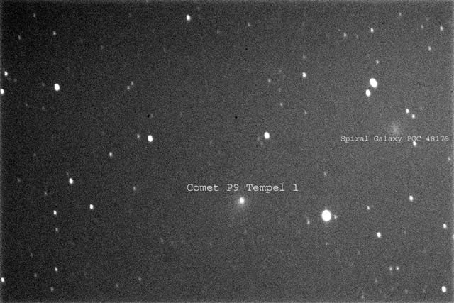 Comet 9P Tempel 1