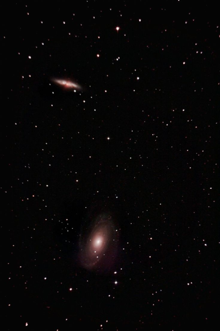 Galaxies M81 and M82
