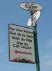 Street signs in Deschambault