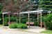 Pergola and benches