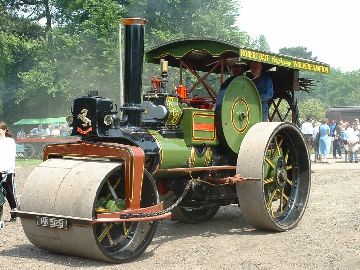 Crusader Steam roller