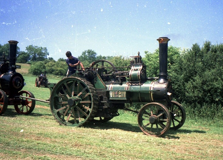 Steam powered towing